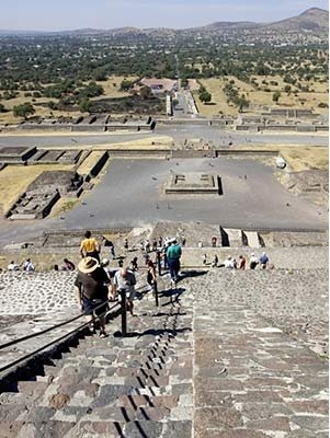 Teotihuacan - Sonnenpyramide